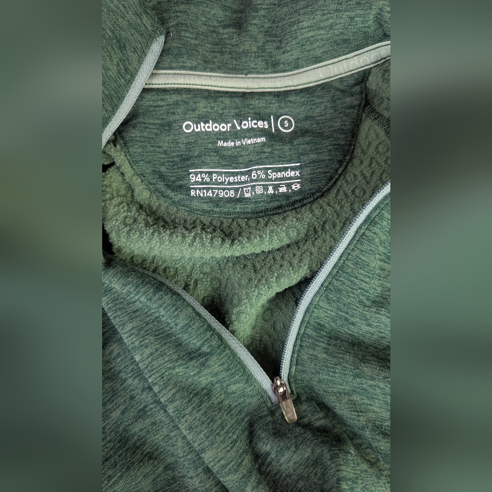 Outdoor Voices Zip-Up Pullover